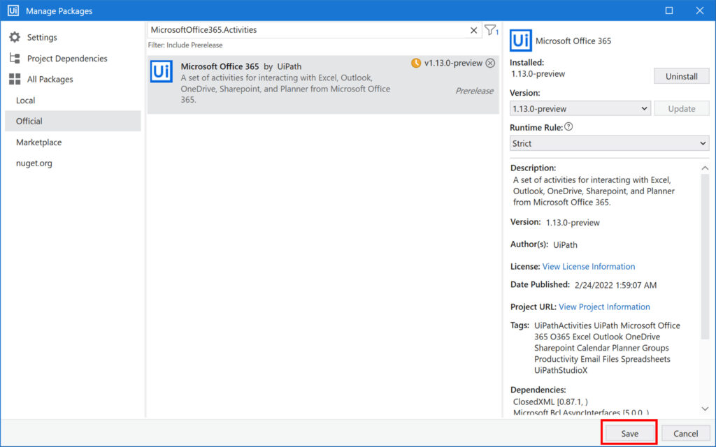 UiPath MicrosoftOffice365 Activity Authentication Methods and Setup  Instructions｜F-PenIT blog